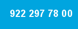 922 297 78 00 922 297 78 00